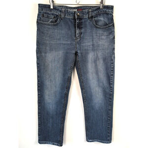 Urban Pipeline Skinny Jeans Men 36x30 Blue Denim Ultimate Fit Stretch Casual